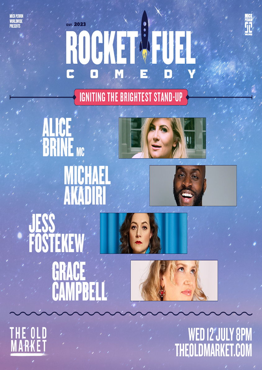 Rocket Fuel Comedy Mick Perrin Worldwide